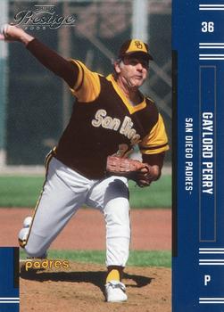 2005 Playoff Prestige #194 Gaylord Perry Front