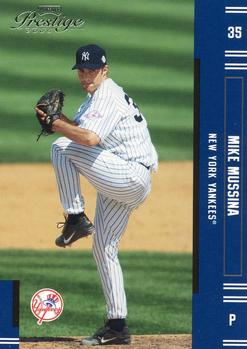 2005 Playoff Prestige #35 Mike Mussina Front