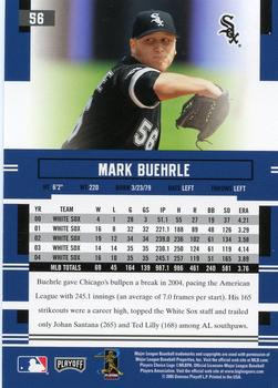 2005 Playoff Prestige #56 Mark Buehrle Back