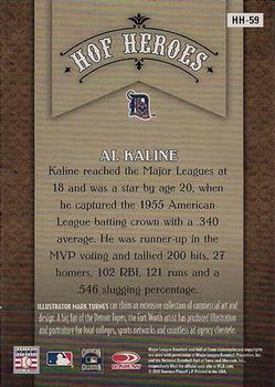 2005 Donruss Diamond Kings - HOF Heroes #HH-59 Al Kaline Back