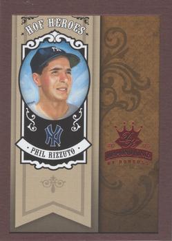 2005 Donruss Diamond Kings - HOF Heroes Framed Red #HH-22 Phil Rizzuto Front