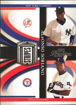 2005 Playoff Prestige - Changing Stripes #C-15 Alfonso Soriano Front