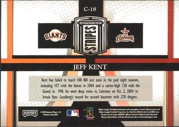 2005 Playoff Prestige - Changing Stripes #C-18 Jeff Kent Back