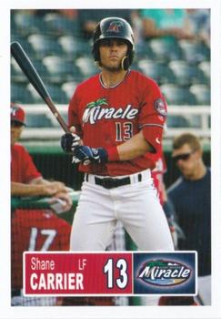 2018 Grandstand Fort Myers Miracle #NNO Shane Carrier Front