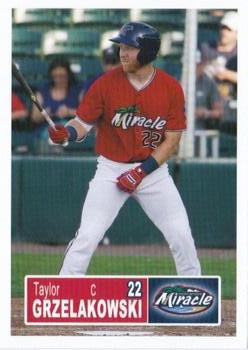 2018 Grandstand Fort Myers Miracle #NNO Taylor Grzelakowski Front