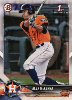 2018 Bowman Draft #BD-99 Alex McKenna Front