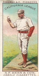 1888 S.F. Hess California League (N321) #NNO Mike Finn Front