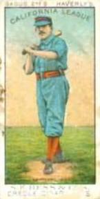 1888 S.F. Hess California League (N321) #NNO Charlie Gagus Front