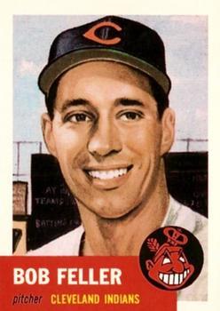 1991 Topps Archives 1953 - Pre-Production Samples #NNO Bob Feller Front