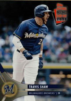 2018 Topps National Baseball Card Day - Milwaukee Brewers #MB-8 Travis Shaw Front