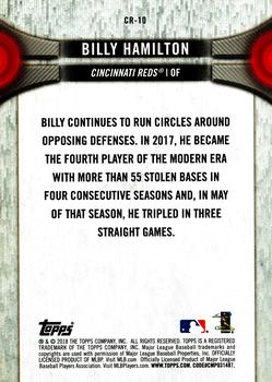 2018 Topps National Baseball Card Day - Cincinnati Reds #CR-10 Billy Hamilton Back