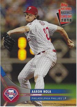 2018 Topps National Baseball Card Day - Philadelphia Phillies #PH-5 Aaron Nola Front