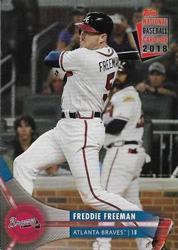 2018 Topps National Baseball Card Day - Atlanta Braves #AB-1 Freddie Freeman Front