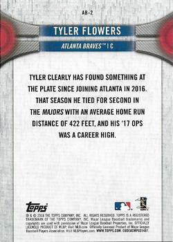 2018 Topps National Baseball Card Day - Atlanta Braves #AB-2 Tyler Flowers Back