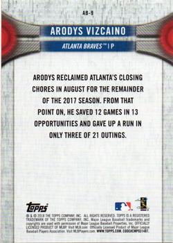 2018 Topps National Baseball Card Day - Atlanta Braves #AB-9 Arodys Vizcaino Back