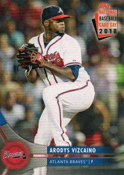 2018 Topps National Baseball Card Day - Atlanta Braves #AB-9 Arodys Vizcaino Front