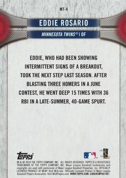 2018 Topps National Baseball Card Day - Minnesota Twins #MT-4 Eddie Rosario Back