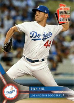 2018 Topps National Baseball Card Day - Los Angeles Dodgers #LAD-3 Rich Hill Front