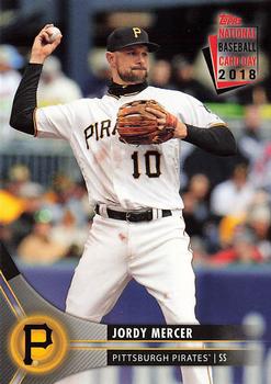 2018 Topps National Baseball Card Day - Pittsburgh Pirates #PP-10 Jordy Mercer Front