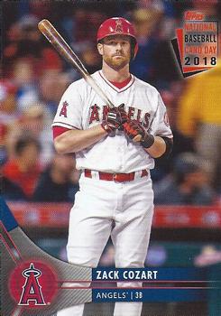 2018 Topps National Baseball Card Day - Los Angeles Angels #AA-7 Zack Cozart Front