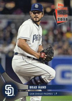 2018 Topps National Baseball Card Day - San Diego Padres #SD-6 Brad Hand Front