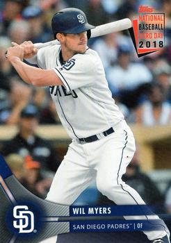 2018 Topps National Baseball Card Day - San Diego Padres #SD-10 Wil Myers Front