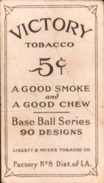 1915 Victory Tobacco (T214) #NNO Birdie Cree Back