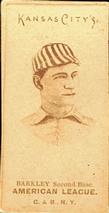 1888 G&B Gum (E223) #NNO Sam Barkley Front