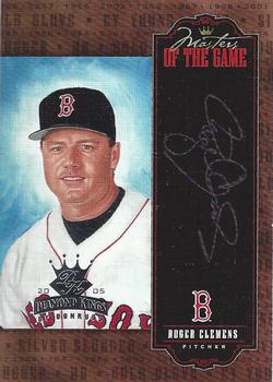 2005 Donruss Diamond Kings - Masters of the Game #MG-9 Roger Clemens Front