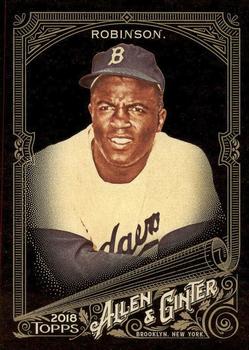 2018 Topps Allen & Ginter X #42 Jackie Robinson Front