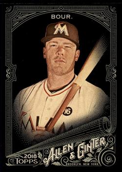 2018 Topps Allen & Ginter X #56 Justin Bour Front