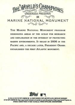 2018 Topps Allen & Ginter X #84 Marine National Monument Back
