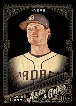 2018 Topps Allen & Ginter X #96 Wil Myers Front