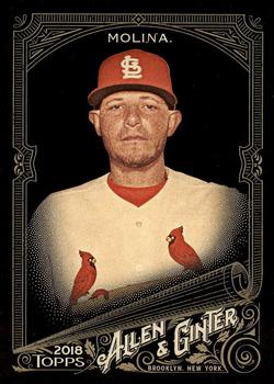 2018 Topps Allen & Ginter X #112 Yadier Molina Front