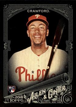 2018 Topps Allen & Ginter X #127 J.P. Crawford Front