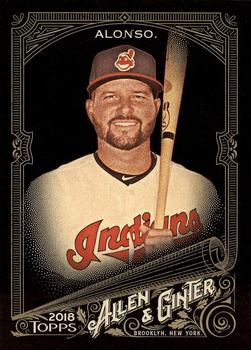 2018 Topps Allen & Ginter X #158 Yonder Alonso Front