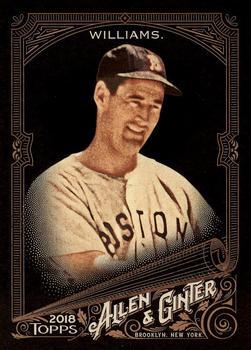 2018 Topps Allen & Ginter X #190 Ted Williams Front