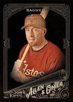 2018 Topps Allen & Ginter X #221 Jeff Bagwell Front