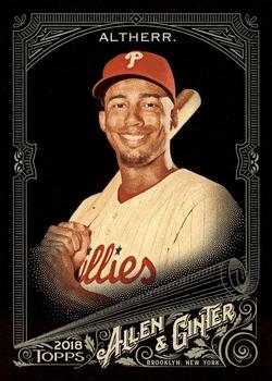 2018 Topps Allen & Ginter X #227 Aaron Altherr Front
