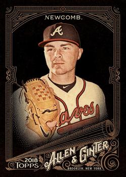 2018 Topps Allen & Ginter X #343 Sean Newcomb Front