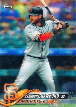 2018 Topps On-Demand 3D #55 Brandon Crawford Front