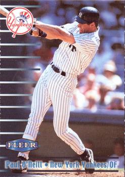 1999 Fleer Burger King New York Yankees #2 Paul O'Neill Front