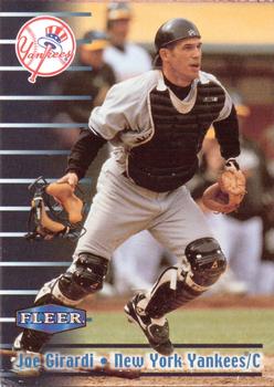 1999 Fleer Burger King New York Yankees #7 Joe Girardi Front