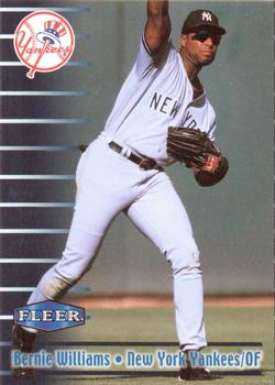 1999 Fleer Burger King New York Yankees #10 Bernie Williams Front