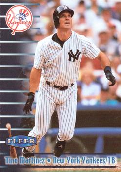 1999 Fleer Burger King New York Yankees #11 Tino Martinez Front