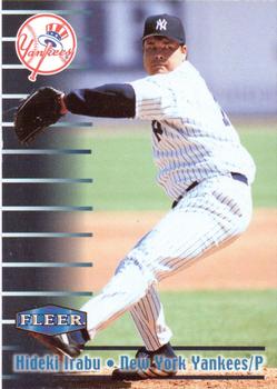 1999 Fleer Burger King New York Yankees #13 Hideki Irabu Front