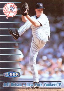 1999 Fleer Burger King New York Yankees #15 Jeff Nelson Front