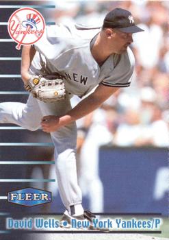 1999 Fleer Burger King New York Yankees #20 David Wells Front