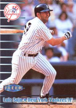 1999 Fleer Burger King New York Yankees #25 Luis Sojo Front