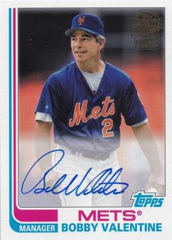 2018 Topps Archives - Fan Favorites Autographs #FFA-BV Bobby Valentine Front